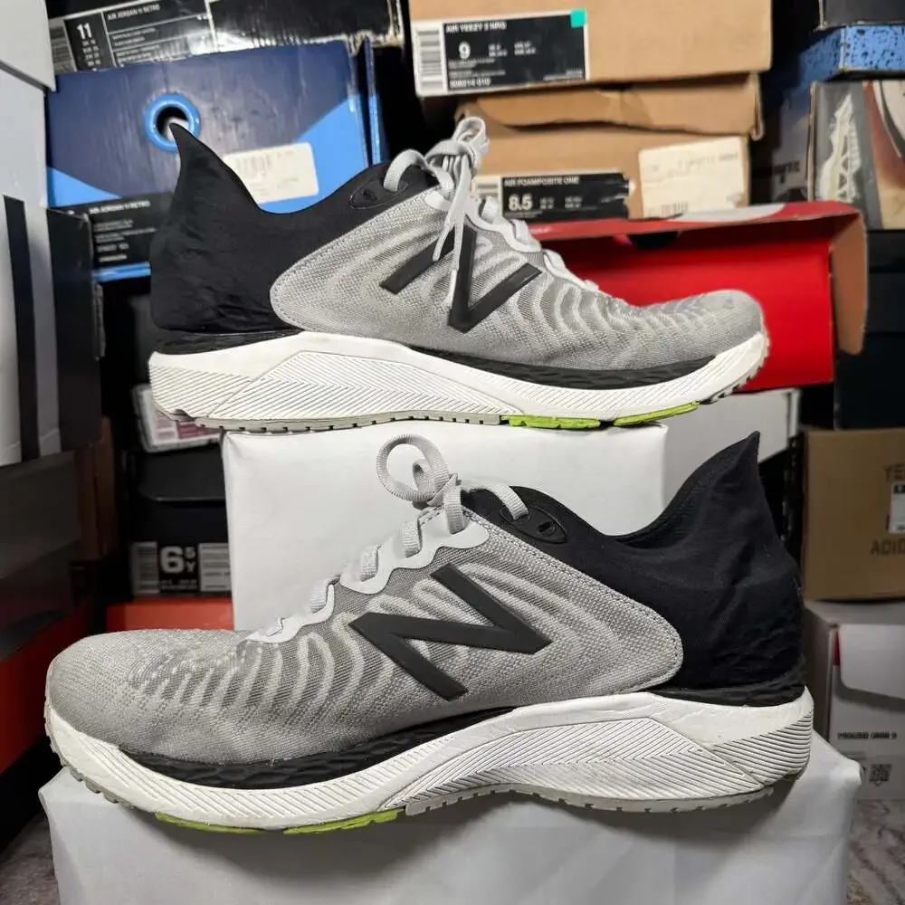 New Balance Fresh Foam 860v11 Light Aluminum Black Energy Lime Men's Running Sho